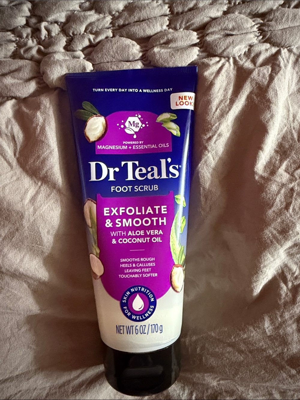 Exfoliate & Smooth Foot Scrub - Purple